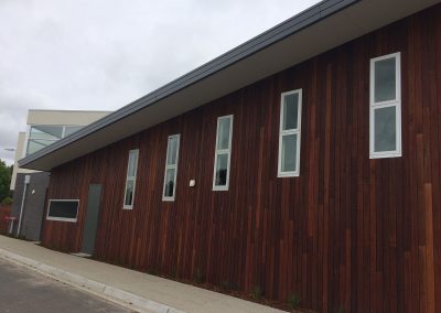 Commercial roofing project