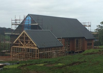 Rooftop under construction